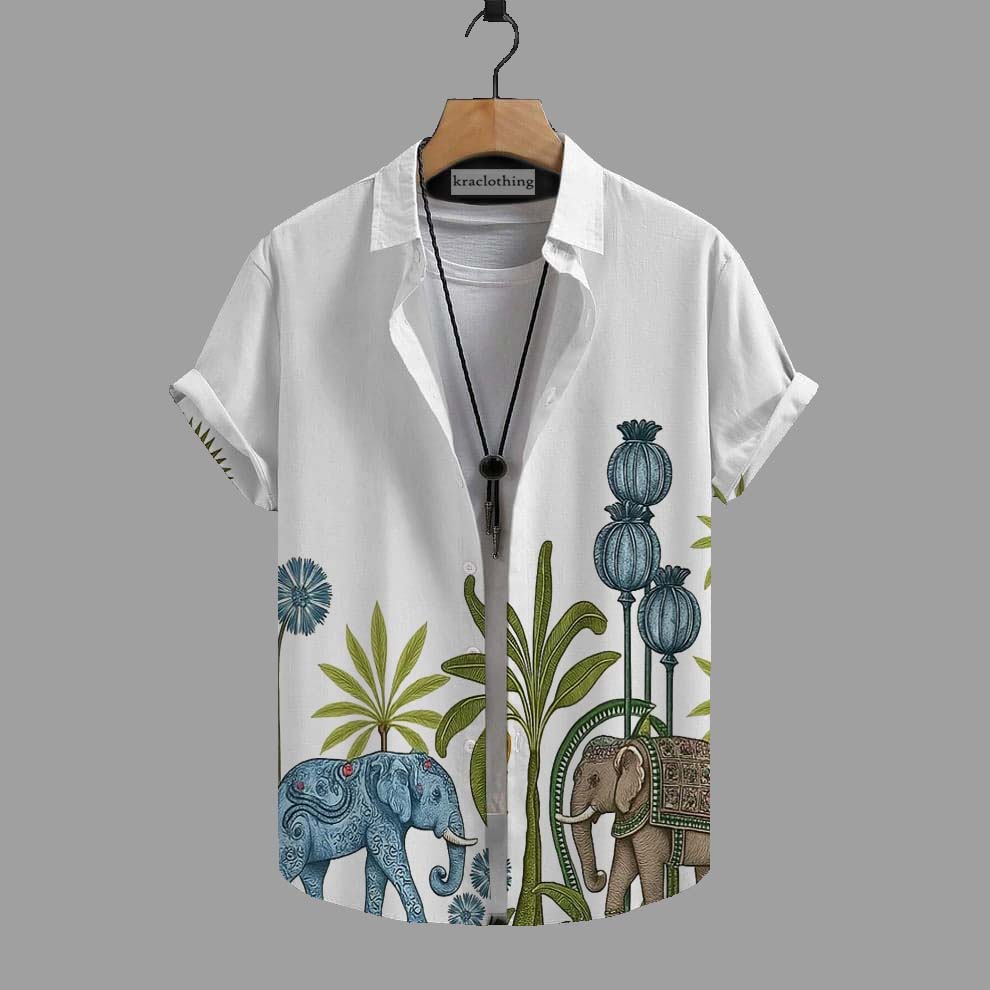 COTTON PRINTED SHIRT #12