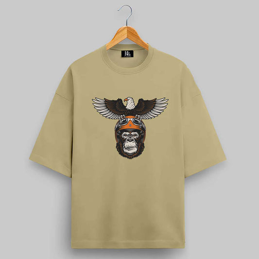 AMERICAN MONKEY Oversized T-shirt#102