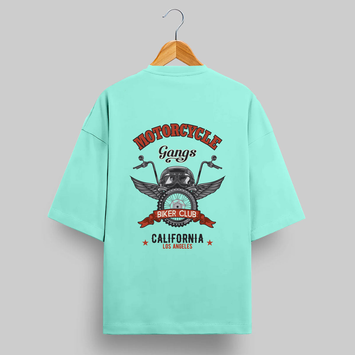 BIKER CLUB Oversized T-shirt#104