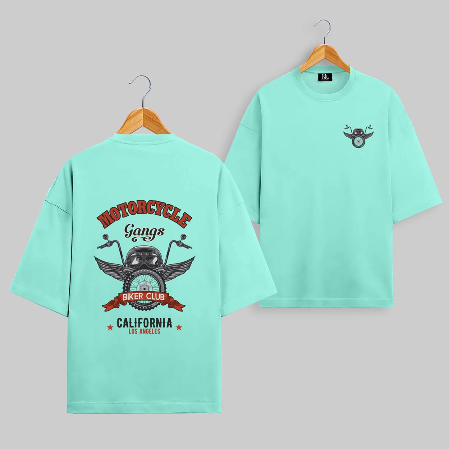 BIKER CLUB Oversized T-shirt#104