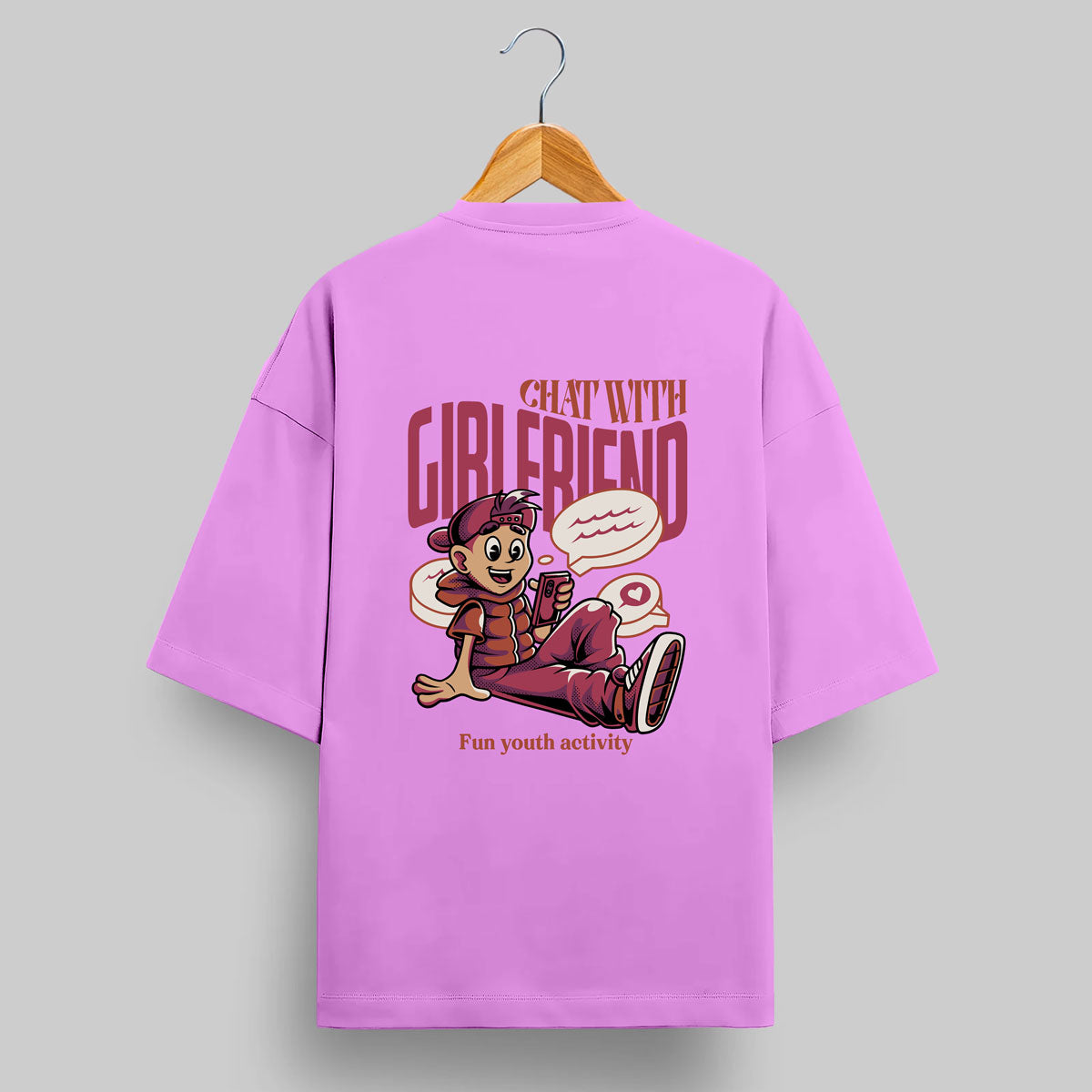 FUN YOUTH ACTIVITY Oversized T-shirt#109