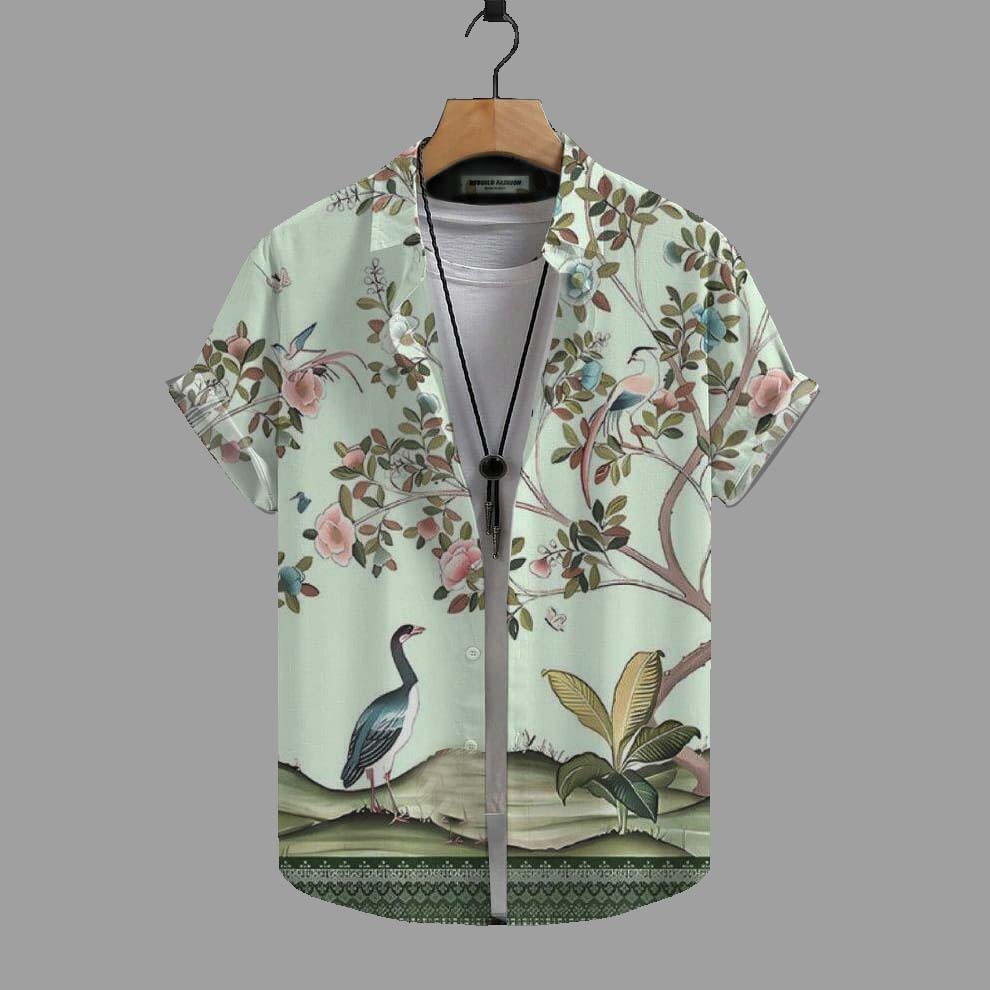 COTTON PRINTED SHIRT #006