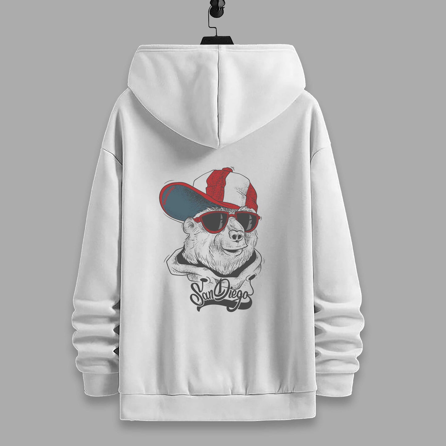 SANDIEGO Fleece Hoodie#10