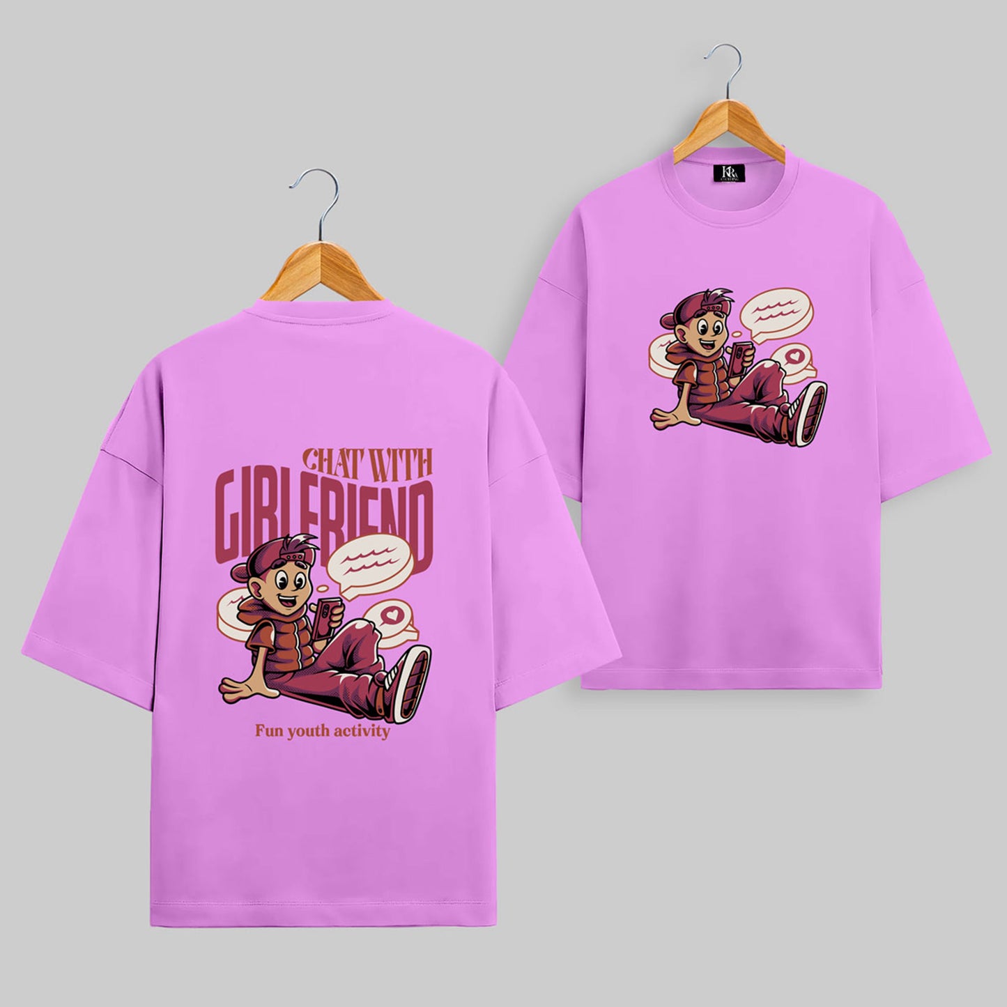 FUN YOUTH ACTIVITY Oversized T-shirt#109