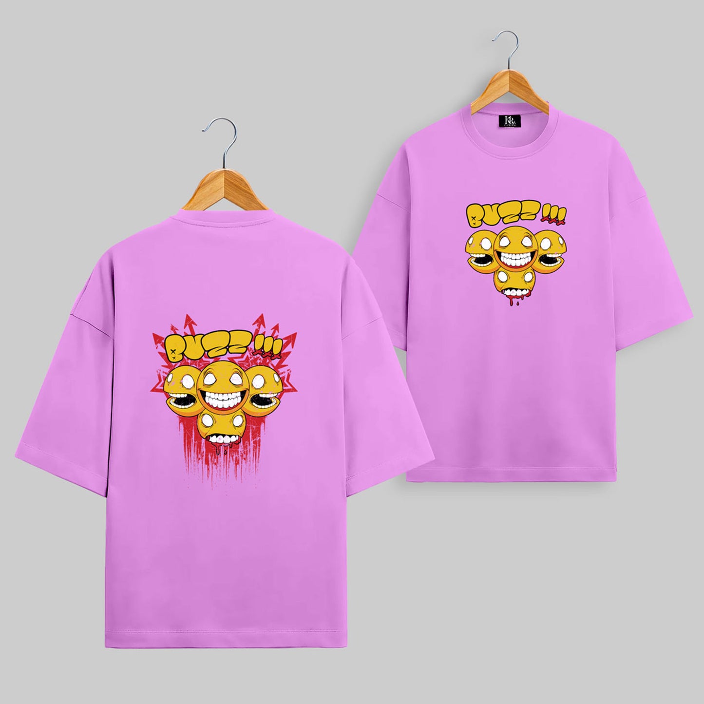 BUZZ SMILE Oversized T-shirt#105