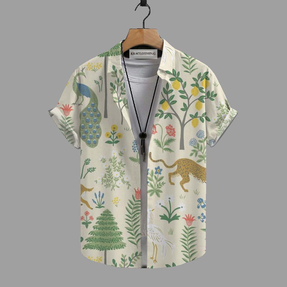 COTTON PRINTED SHIRT #007