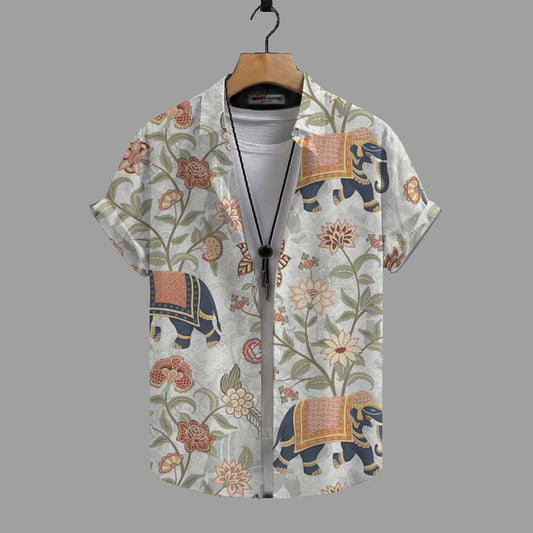 COTTON PRINTED SHIRT #009